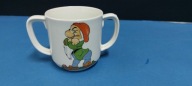 Porcelanowy dziecięcy Kubek Krasnoludki design