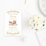 PREZENT NA CHRZEST ŚWIĘTY dla gości MAGNES PAMIĄTKOWY ZE ZDJĘCIEM upominek