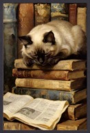 `BIAŁO CZARNY KOT ....