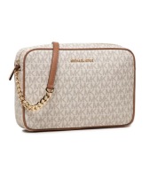 Michael Jet Set Crossbody Vanilla torebka kremowa regulowany pasek