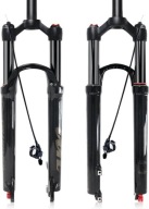 k320 Widelec amortyzowany MTB 26 27,5" skok 29" 120mm prosta rura/stożkowa
