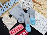 Lupilu - nowe szare rajstopki r 62/68