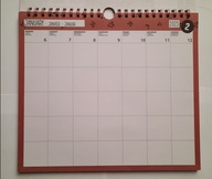 tygodniowy planer spotkań rodzinny kalendarz 2026 organizer biurowy