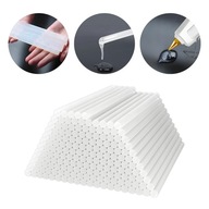 KLEJ DO PISTOLETU NA GORĄCO WKŁADY KLEJOWE BEZBARWNY MOCNY 7MM 100 SZTUK