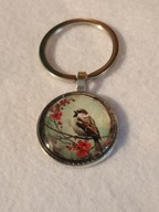 Śliczny breloczek do kluczy z ptaszkiem