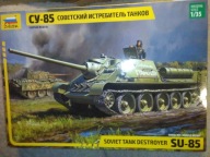 Radzieckie działo samobieżne SU 85 skala 1/35