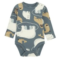 Cool Club Body dla chłopczyka z długim rękawem, 86