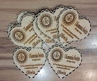 PODZIĘKOWANIE DLA GOŚCI NA KOMUNIĘ SERCE MAGNES