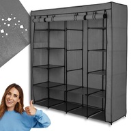 SZAFA GARDEROBA DO PRZEDPOKOJU DUŻA SKŁADANA NA BUTY UBRANIA PRZEDPOKÓJ