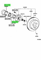 USZCZELNIACZ KOŁA LEXUS LS 90311-57002 ORYGINAŁ