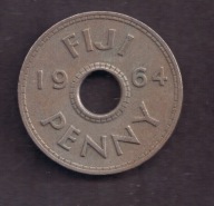 Fidżi Fiji - 1 Pens 1964 rok