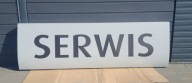 Szyld baner świetlny led SERWIS do warsztatu itp.
