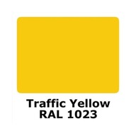 FARBA PROSZKOWA RAL 1023 Poliestrowa Gładki Połysk 1kg