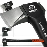 SIEKIERA ROZŁUPUJĄCA DO RĄBANIA DREWNA DEMON MOCNA DUŻA 2,35 KG 77,5 CM