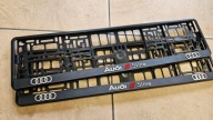 RAMKI TABLICY REJESTRACYJNEJ AUDI S-LINE 3d