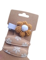 Spinki do włosów kwiatek 3 szt.