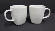 2 x kubek do kawy biała ceramika