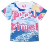 LOVE ME * BLUZKA print POOL TIME * 92-98