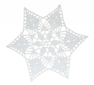 Serwetka szydełkowa śr. ok. 22 cm