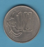 (1UR23) Urugwaj 10 nowych peso, 1981