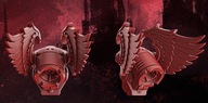 3 x Winged Jump Packs | Crimson Wings - Blood Angels 40K Sanguinary