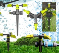 Zraszacz obrotowy 3-ramienny Bradas LE-6102 wbijany