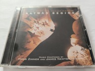 BATMAN BEGINS CD HANS ZIMMER JAMES NEWTON HOWARD BATMAN POCZATEK