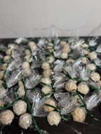 Podziękowanie dla gości świeczka piwonia sojowa ślub chrzest wesele roczek