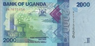 Uganda - 2000 Shilling - 2015 - P50c - St.1