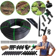 WĄŻ LINIA NAWADNIACZ 100M SYSTEM DO OGRODU NAWADNIANIA KROPELKOWEGO +92 EL.