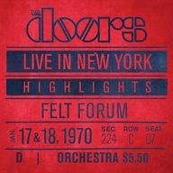 The Doors Live In New York Winyl, folia