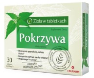 Colfarm Zioła w tabletkach Pokrzywa 30 tabletek