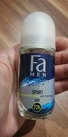 Fa MEN Sport green citrus scent dry antyperspirant 72h roll-on 50 ml