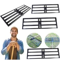 NIWELATOR TERENU RĘCZNY RÓWNIARKA ROZGARNIARKA GRABIE METALOWE 90X30 MOCNE