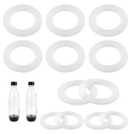 USZCZELKI DO BUTELEK GAZOWANYCH 18 SZT ORING SILIKONOWY ZAMIENNIK PET ZESTA