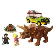 Klocki dinozaury Świat Dinozaurów Badanie Triceratopsa