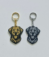Porządny breloczek na co dzień zawieszka do kluczy labrador 2szt