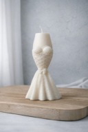 Świeca sojowa Kieliszek Panna Młoda ślub | noya