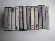 AGFA I INNE MIX TAŚMA MAGNETOFONOWA KASETOWA ZESTAW 12 SZT NAGRANE