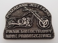 Znaczek, odznaka, blacha zlotowa, motocyklowa No.2369