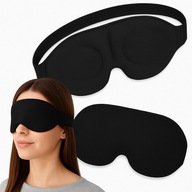 opaska na oczy do spania maska 3D regulowana wygodna
