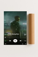 Plakat bez ramy 21x30cm If We Being Real Yeat, rap, trap |Pomysł na Prezent
