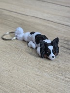 Breloczek Papillon 3d - Seria Psów Brelok Druk3d fidget Keychain mixGadzet