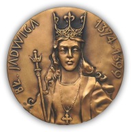 Medal Bł. Jadwiga Andegaweńska (1374–1399) Veritas Częstochowa