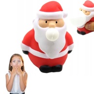 ZABAWKA GNIOTEK ANTYSTRESOWY MIKOŁAJ NA ŚWIĘTA GUMOWY SQUISHY ŚWIĄTECZNY
