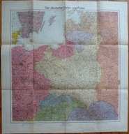POLSKA, NIEMCY WSCHODNIE, MAPA, 1939, VELHAGEN & KLASINGS KARTE