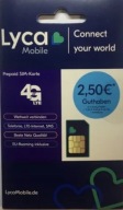 LycaMobile DE +49 Starter Niemcy 5 GB Aktywna UE