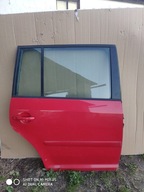 VW Touran drzwi prawe lewe tył Czerwone 03-15