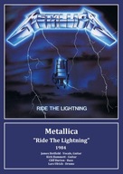 Plakat A3 - Metallica Ride The Lightning 1984 Wallpaper