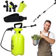 OPRYSKIWACZ RĘCZNY CIŚNIENIOWY 5l OGRODOWY Z REGULOWANĄ DYSZĄ DŁUGA LANCA